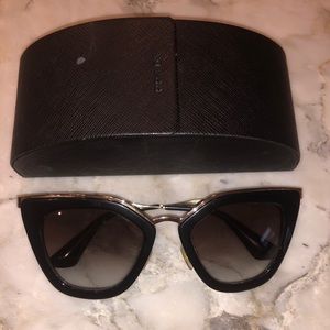 Prada cat eye sunglasses